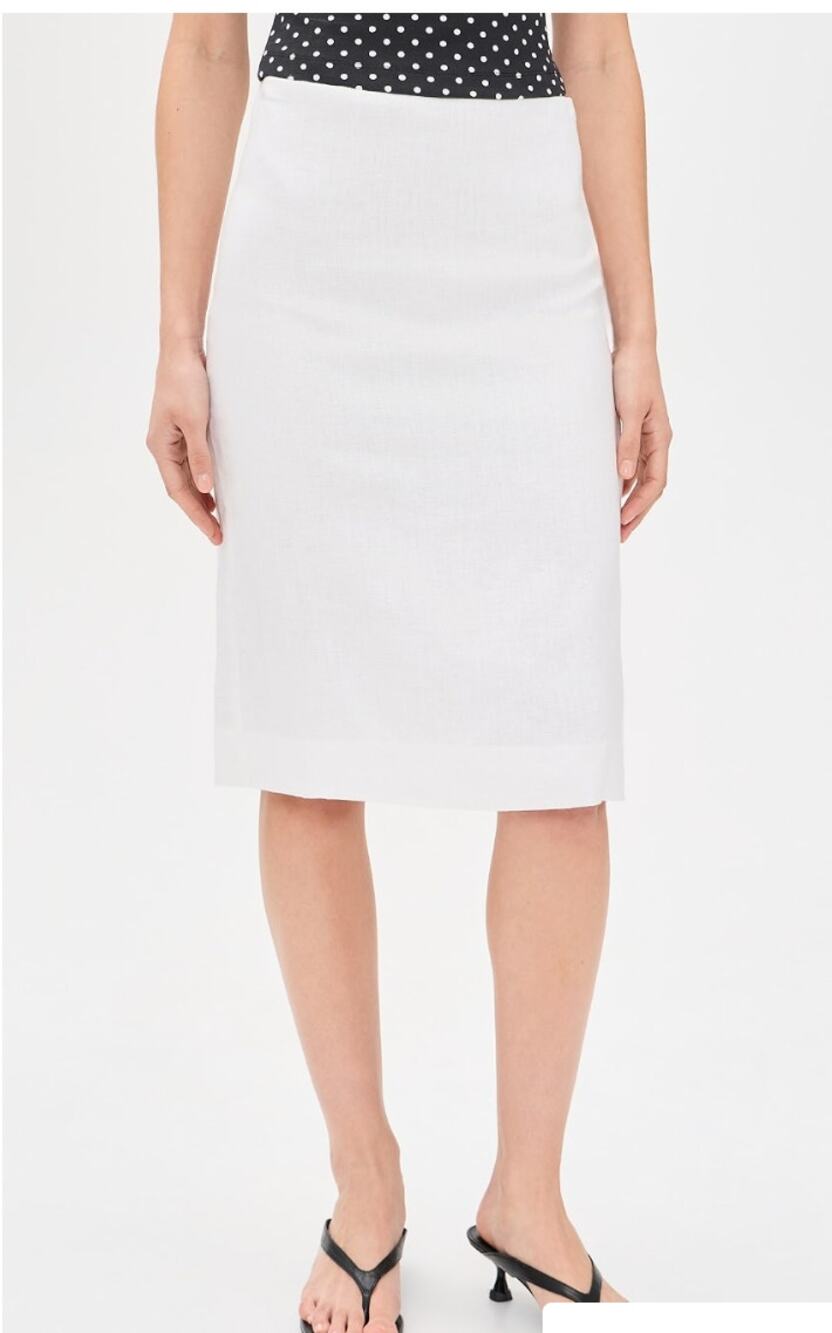 Reformation Fleur Linen Skirt 10 NEW